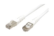 Nettverkskabel - Roline patch cable - 10 m - white - Hvit - 10m - 21.15.1386
