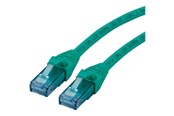 Nettverkskabel - Roline patch cable - 10 m - green - Grønn - 21.15.2737