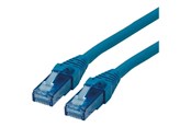 Nettverkskabel - Roline patch cable - 10 m - blue - Blå - 21.15.2747