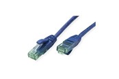 Nettverkskabel - Roline Recycled Material patch cable - 15 m - blue - Blå - 21.45.3148