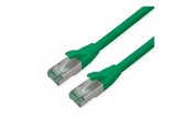 Nettverkskabel - Roline Recycled Material patch cable - 10 m - green pantone 3278C - Grønn - 21.45.3237