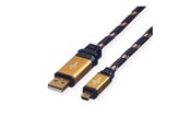 USB - Roline Gold - USB cable - mini-USB Type B to USB - 3 m - 11.02.8823