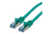 Nettverkskabel - Roline patch cable - 10 m - green - Grønn - 21.15.2837