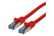 Nettverkskabel - Roline patch cable - 15 m - red - Rød - 21.15.2818