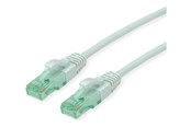 Nettverkskabel - Roline Recycled Material patch cable - 20 m - grey - Grå - 20m - 21.45.3109