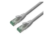 Nettverkskabel - Roline Recycled Material patch cable - 15 m - grey RAL 7035 - Grå - 15m - 21.45.3208