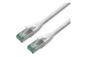 Nettverkskabel - Roline Recycled Material patch cable - 20 m - white RAL 9003 - Hvit - 20m - 21.45.3269