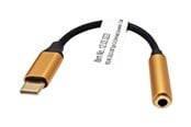 Lydkabel - Roline Gold audio adaptor - 13 cm - 12.03.3223