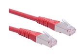 Nettverkskabel - Roline patch cable - 15 m - red - Rød - 15m - 21.15.1391