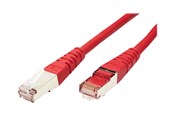 Nettverkskabel - Roline patch cable - 10 m - red - Rød - 10m - 21.15.1381