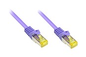 Nettverkskabel - Alcasa electronik Good Connections RNS patch cable - 10 m - violet - Purpur - 8070R-100V