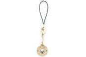 Mobil - Andre tilbehør - GUESS case GUCPMHGLD Phone Strap Heart Diamond Charm with Rhinestones - 3666339171346