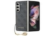 Mobil - Deksel og etui - GUESS GUHCZFD5GF4GGR F946 Z Fold5 gray/gray hardcase 4G Charms Collection - 3666339171988