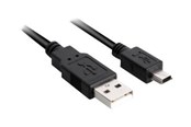 USB - Sharkoon - USB cable - USB to mini-USB Type B - 50 cm - 4044951015559