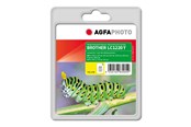Printertilbehør blekk/toner - Agfa Photo - yellow - compatible - ink cartridge (alternative for: Brother LC1220Y) - APB1220YD