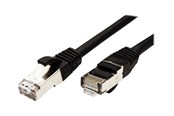 Nettverkskabel - Roline VALUE patch cable - 10 m - black - Svart - 21.99.1285