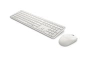 Tastatur - Dell Pro 5 KM526 - keyboard and mouse set full size - QWERTZ - German - light ash Input Device - Tastatur & Mussett - Tysk - Hvit - KM526-LT-GER