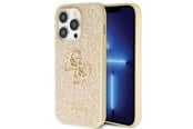 Mobil - Deksel og etui - GUESS GUHCP14LHG4SGD case for iPhone 14 Pro - gold Glitter Script Big 4G - 3666339147761