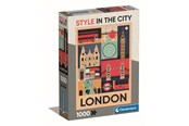 Puslespill - Clementoni Puzzle HQC Style in the City - London 1000 pieces 2D Puslespill - 39844