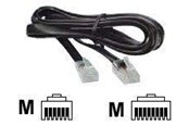 Nettverkskabel - EFB NORDIC EFB-Elektronik network cable - 2 m - black - Svart - 2m - K2406SW.2