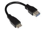 USB - Alcasa electronik Good Connections - USB adapter - Micro-USB Type B to USB - 10 cm - 2711-OTG