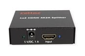 Videosplitter - Roline - video/audio splitter - 4K - 2 ports - 14.01.3559
