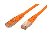 Nettverkskabel - Roline patch cable - 10 m - orange - Oransje - 10m - 21.15.1387