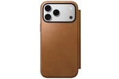 Mobil - Deksel og etui - Nomad Modern Leather Folio - english tan - iPhone 18 Pro Max/17 Pro Max - NM009018858