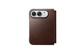 Mobil - Deksel og etui - Nomad Traditional Leather Folio - Rustic brown (Horween Leather) - iPhone Duo - 114773118E8E