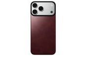 Mobil - Deksel og etui - Nomad Magnetic Leather Back - burgundy (Horween) - Magsafe - iPhone 18 Pro Max/17 Pro Max - 114774114J4J