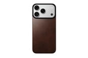 Mobil - Deksel og etui - Nomad Magnetic Leather Back - rustic brown (Horween) - Magsafe - iPhone 18 Pro/17 Pro - 114775118E8E