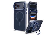 Mobil - Deksel og etui - Spigen Ultra Hybrid Optik S MagSafe - clear deep blue - iPhone 18 Pro Max/17 Pro Max - ACS11909