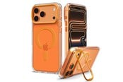 Mobil - Deksel og etui - Spigen Ultra Hybrid Optik S MagSafe - clear orange - iPhone 18 Pro Max/17 Pro Max - ACS11910