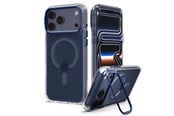 Mobil - Deksel og etui - Spigen Ultra Hybrid Optik S MagSafe - clear deep blue - iPhone 18 Pro/17 Pro - ACS11922