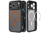 Mobil - Deksel og etui - Spigen Ultra Hybrid MagSafe - frost black orange - iPhone 18 Pro/17 Pro - ACS12162
