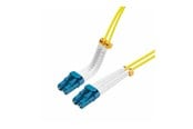Nettverkskabel - Lanview Bendable patch cable - 1 m - yellow - Gul - 1m - LVO231406-FLEX