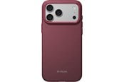 Mobil - Deksel og etui - PITAKA Summa Case Argyle - Burgundy - iPhone 18 Pro Max/17 Pro Max - KI1805SPM