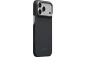 Mobil - Deksel og etui - PITAKA Edge Case Argyle - Basalt Black - iPhone 18 Pro Max/17 Pro Max - KI1815PM