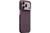 Mobil - Deksel og etui - PITAKA Edge Case Argyle - Blue's Red - iPhone 18 Pro/17 Pro - KI1818P