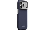 Mobil - Deksel og etui - PITAKA Edge Case PTK Weaving - Sapphire Blue - iPhone 18 Pro/17 Pro - KI1821P