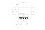 Switch/splitter - Lanview - switch - 5 ports - smart - LVN-DESK-5PORT-1G