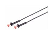 Nettverkskabel - Lanview Flex-Angle patch cable - 1.5 m - black - Svart - 1m - LV-6AFTP-FLEX-ANG-015B