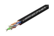 Nettverkskabel - Lanview bulk cable - 305 m - black - Svart - 305m - LVN122149