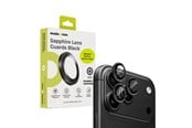 Mobil - Beskyttelsesglass - Mobile Origin Sapphire Lens Guards iPhone 18 Pro/18 Pro Max Black - SALG-i18Pro-BLK
