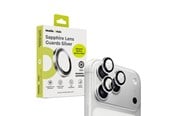 Mobil - Beskyttelsesglass - Mobile Origin Sapphire Lens Guards iPhone 18 Pro/18 Pro Max Silver - SALG-i18Pro-SLV