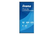 Digital skilting & Hotell TV - iiyama ProLite LH5566UHSB-B1AG 54.6" Class (55" viewable) LCD flat panel display - 4K - for digital signage - LH5566UHSB-B1AG