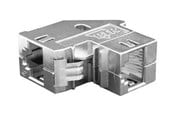 Tilbehør - METZ BTR IT CONNECT E-DAT modul coupler 8(8) 90° Cat.6 - 1309A1-I