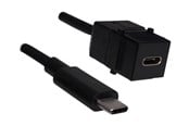 USB - Bachmann - USB-C extension cable - USB-C to USB-C - 50 cm - 917.1212