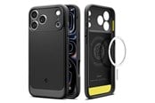 Mobil - Deksel og etui - Spigen Rugged Armor MagSafe - matte black - iPhone 18 Pro/17 Pro - ACS12147