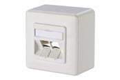 Tilbehør - METZ Connect network surface mount box - 130B20D20002KE